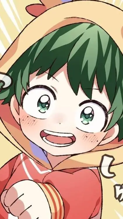 ai character: deku :( background