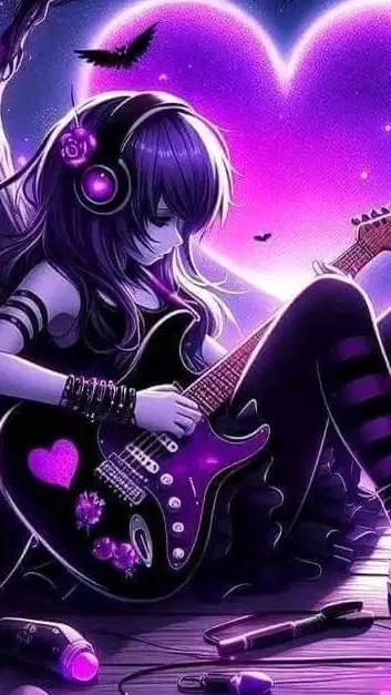 ai character: princesa nocturna  background