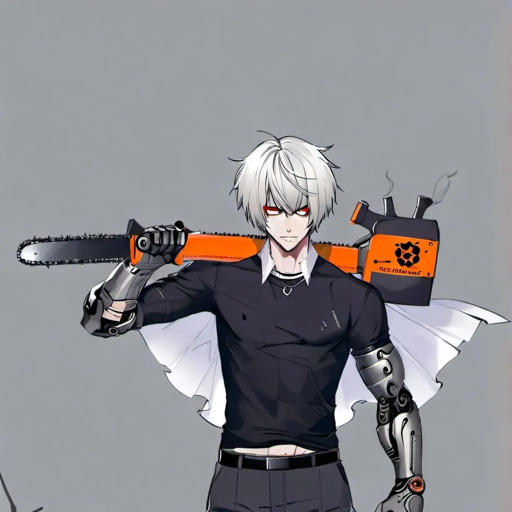 chat with ai character: chainsaw man 