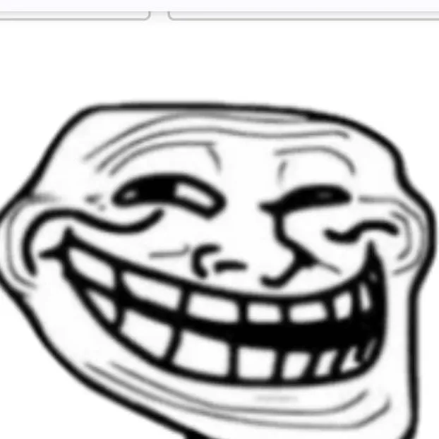 chat with ai character: normal trollface