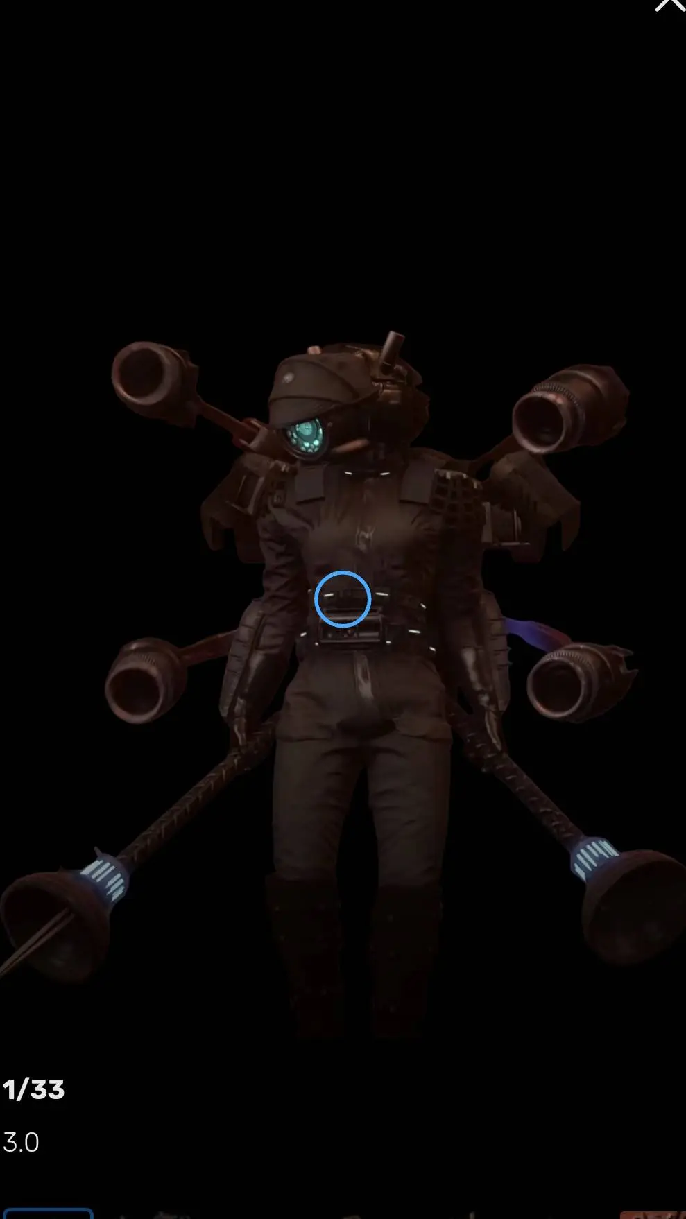 ai character: camerawoman3.0 background