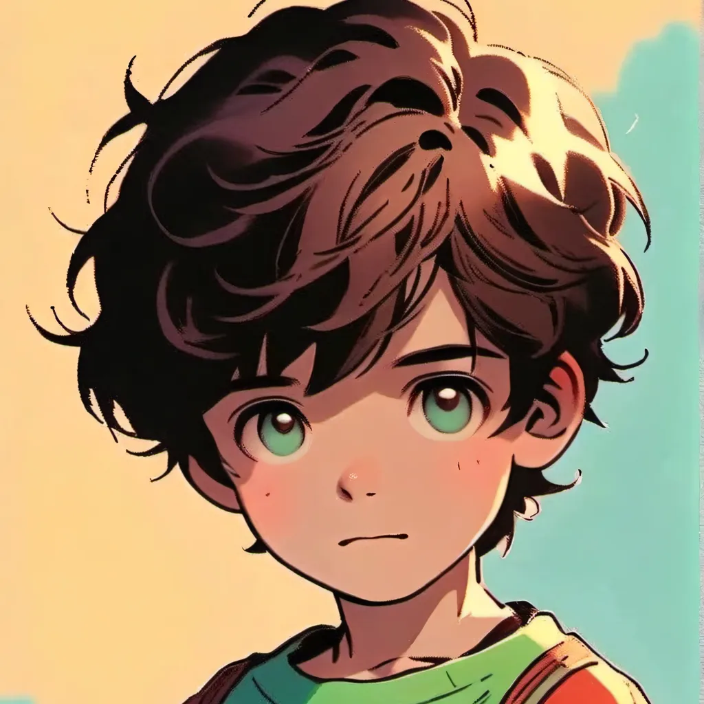 chat with ai character: little boy