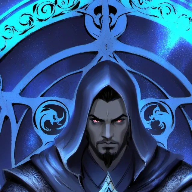chat with ai character: he is magic