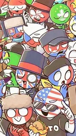 ai character: Countryhumans!!!! background