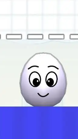ai character: kind egg :) background