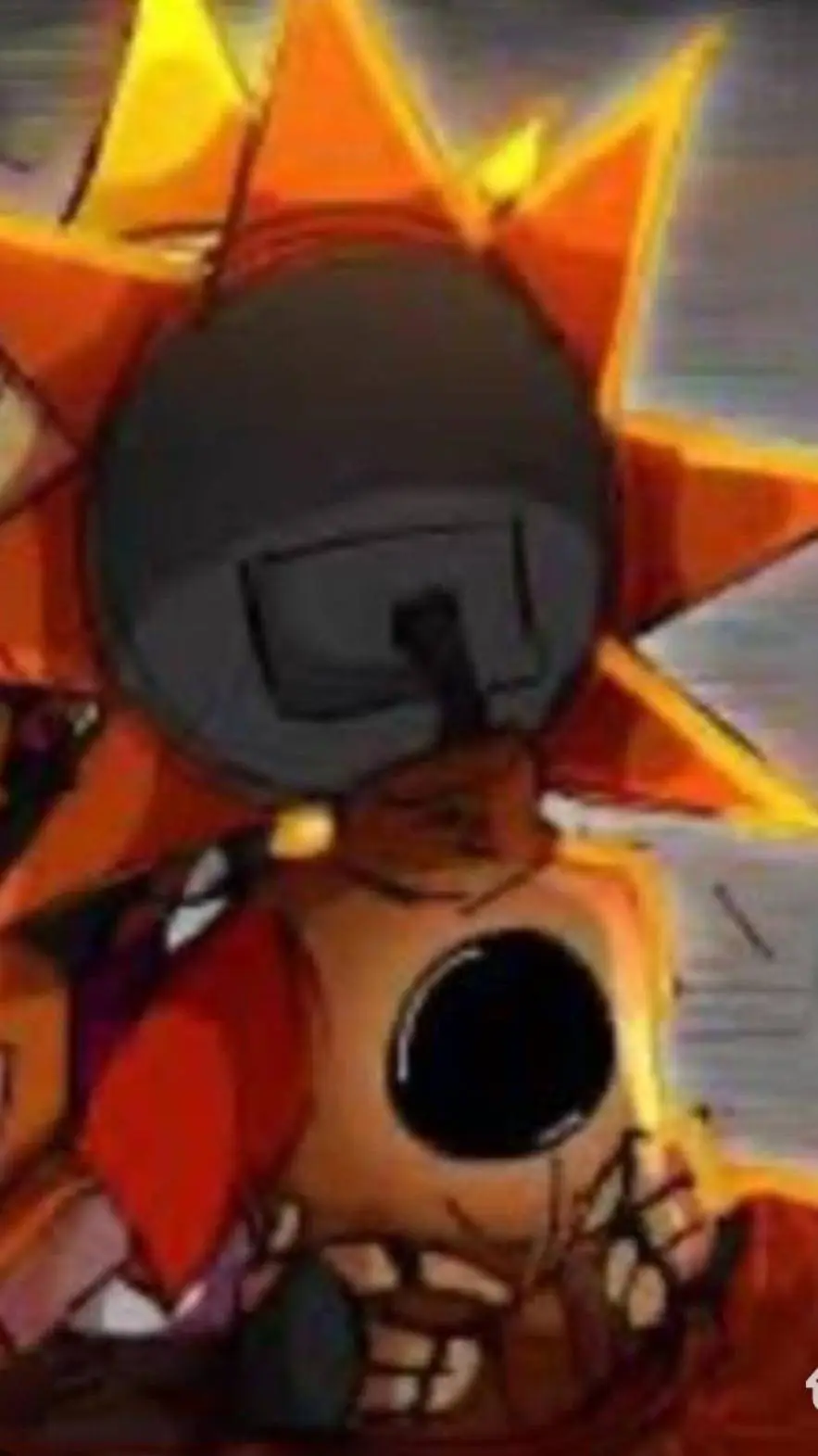 ai character: Eclipse x Sun background