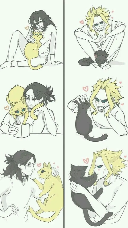 ai character: Cat EraserMight  background