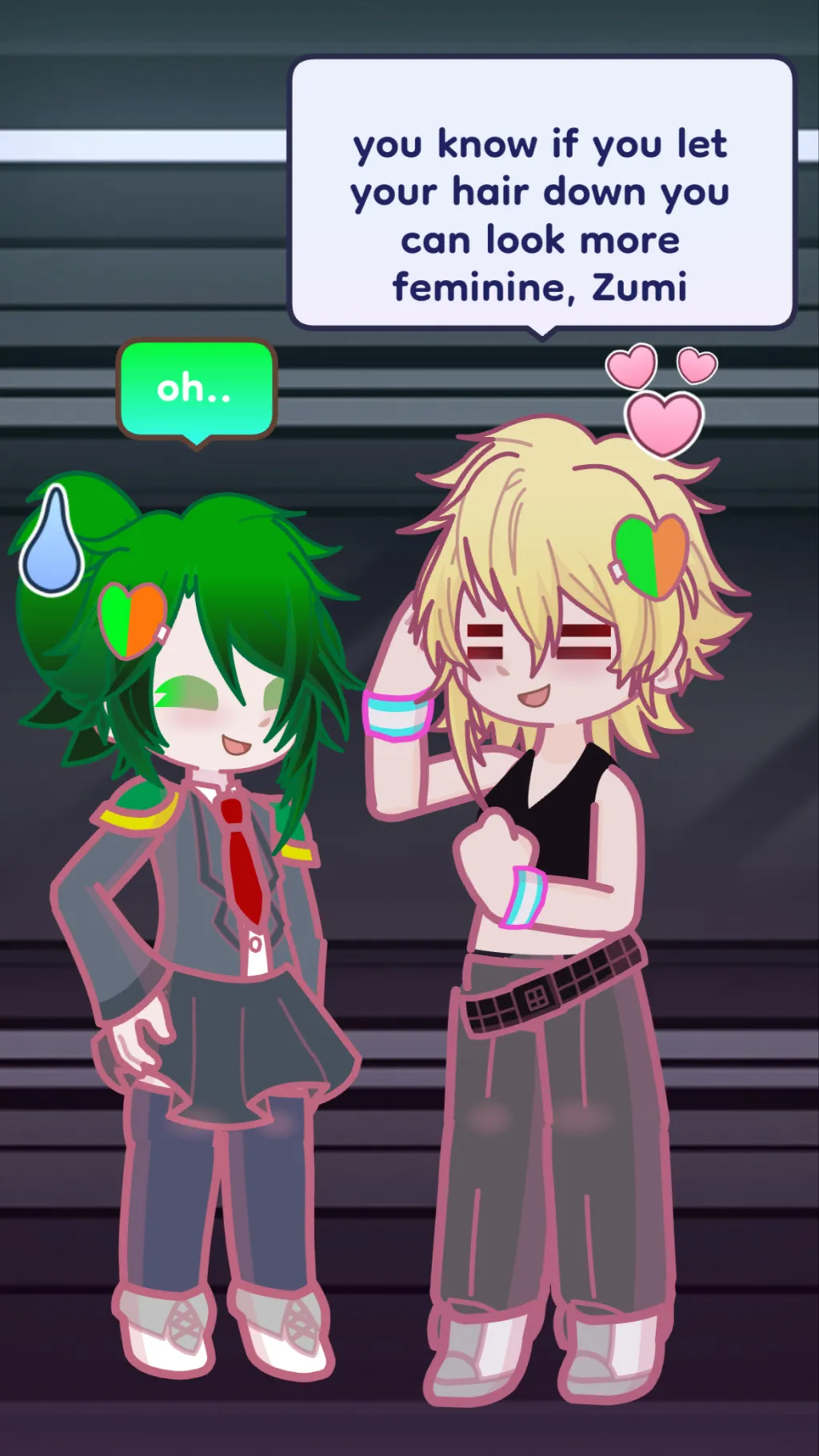 ai character: Trans Bakudeku  background