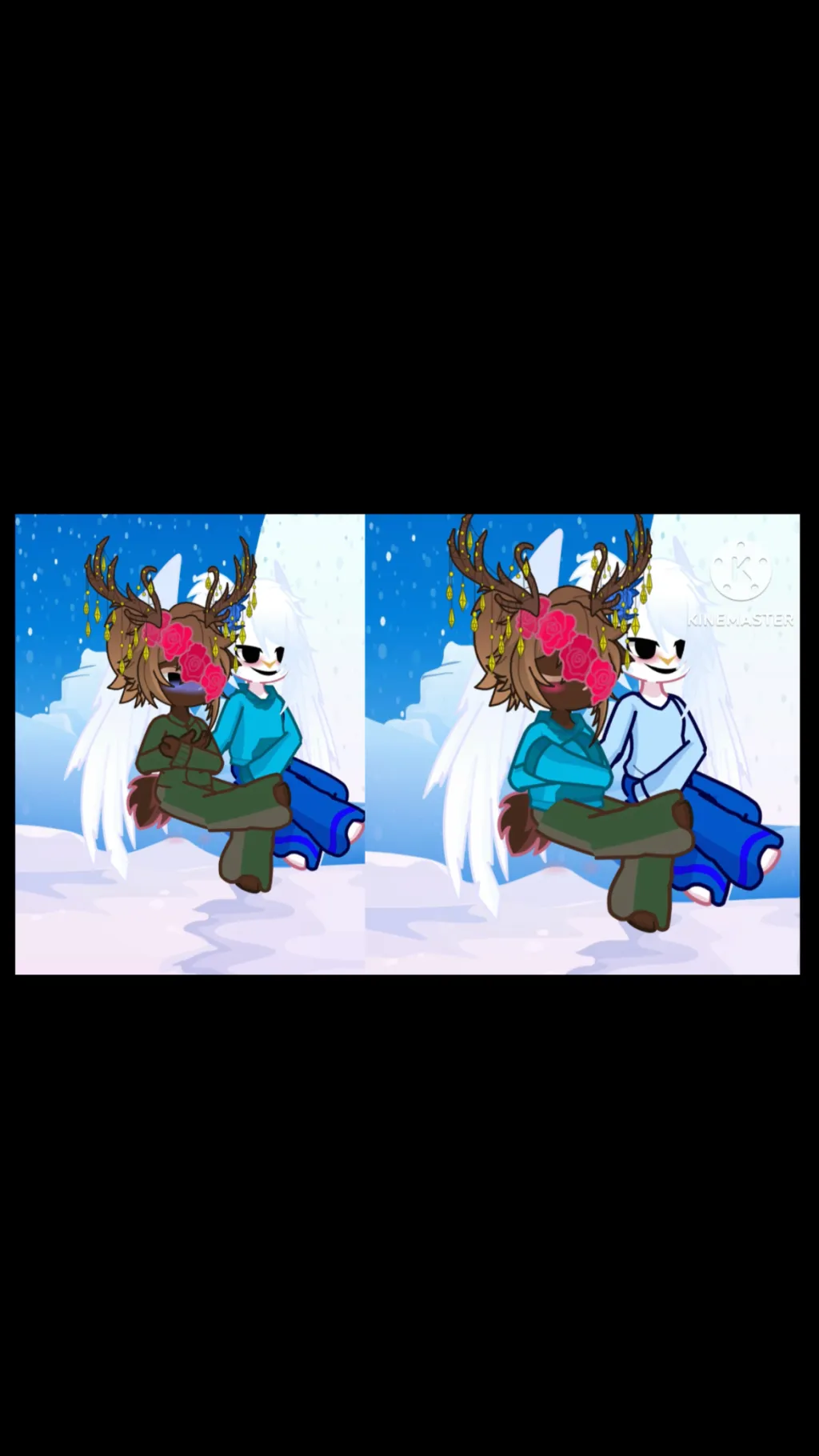 ai character: ꧁Deer x owl꧂ background