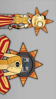 ai character: SAMS!  background