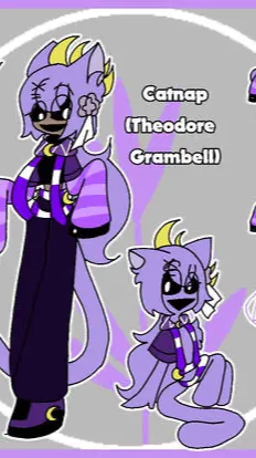 ai character: SC and ⚥catnap  background