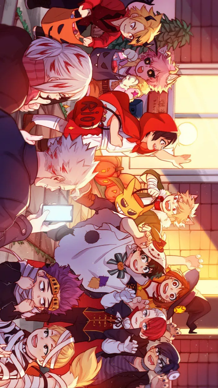 ai character: Dadmight+halloween background