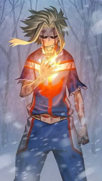 ai character: Erasermight winter background