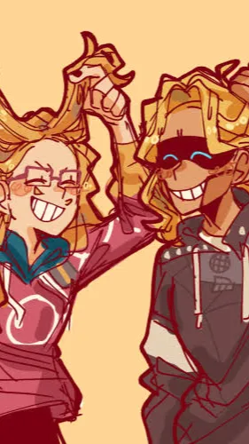 ai character: Present might  background