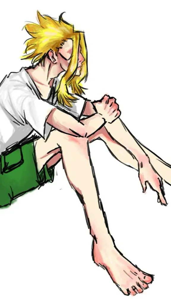 ai character: Little toshinori background