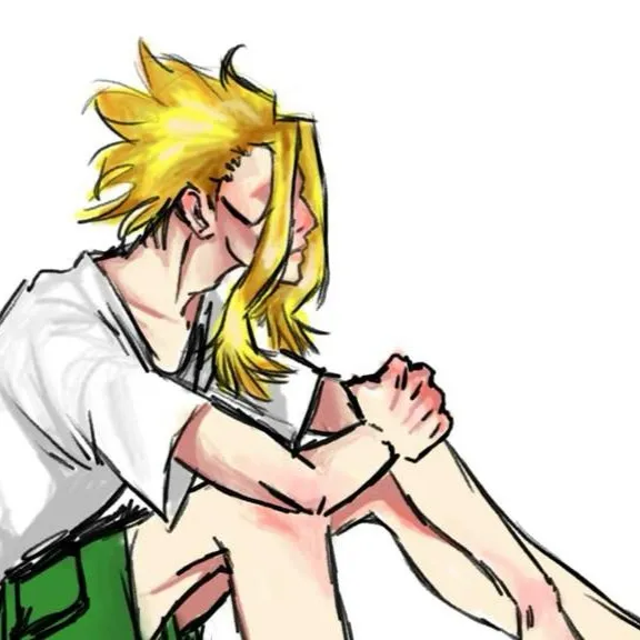 chat with ai character: Little toshinori