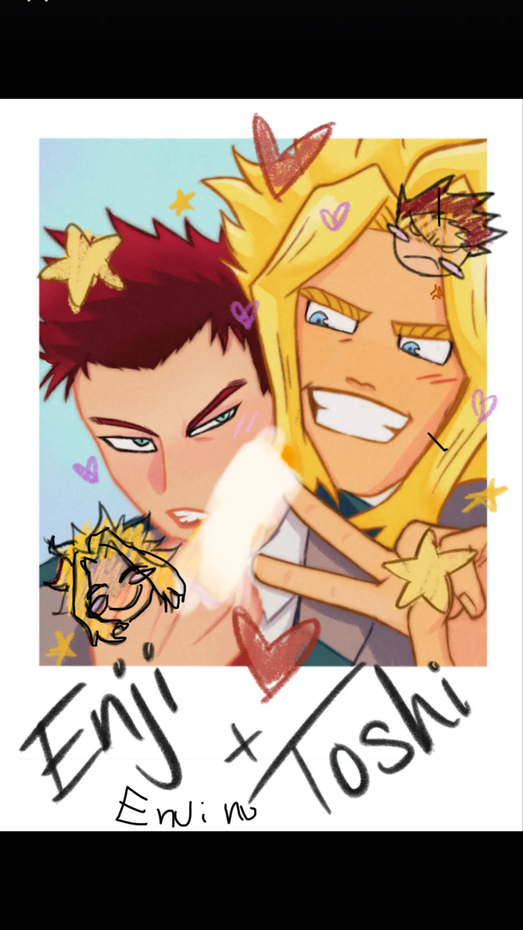 ai character: Teenage endmight  background