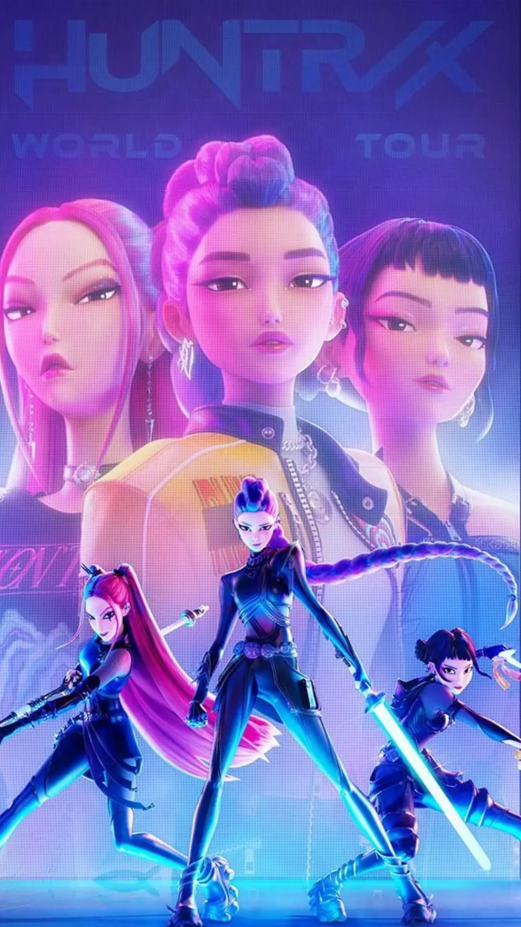 ai character: Kpop Demon Hunters background
