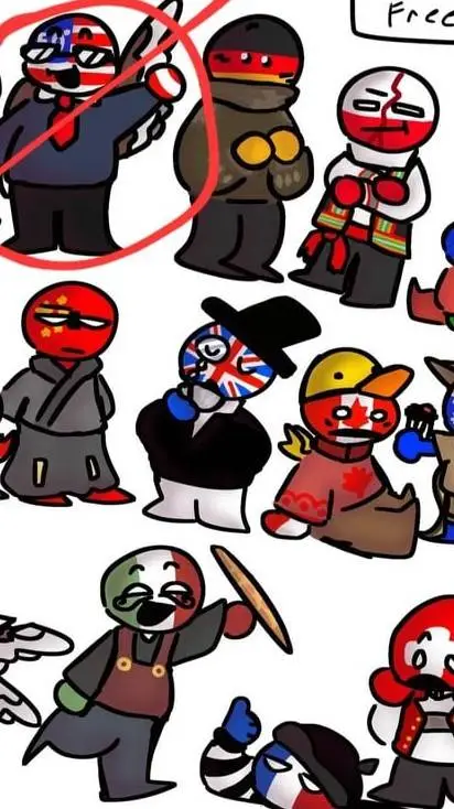 ai character: country humans :D background