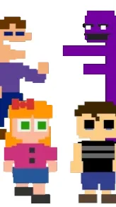 ai character: Aftons at the park background