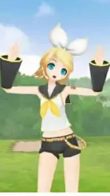 ai character: katame rin!! background