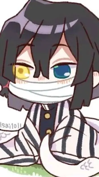 ai character: iguro bebé background