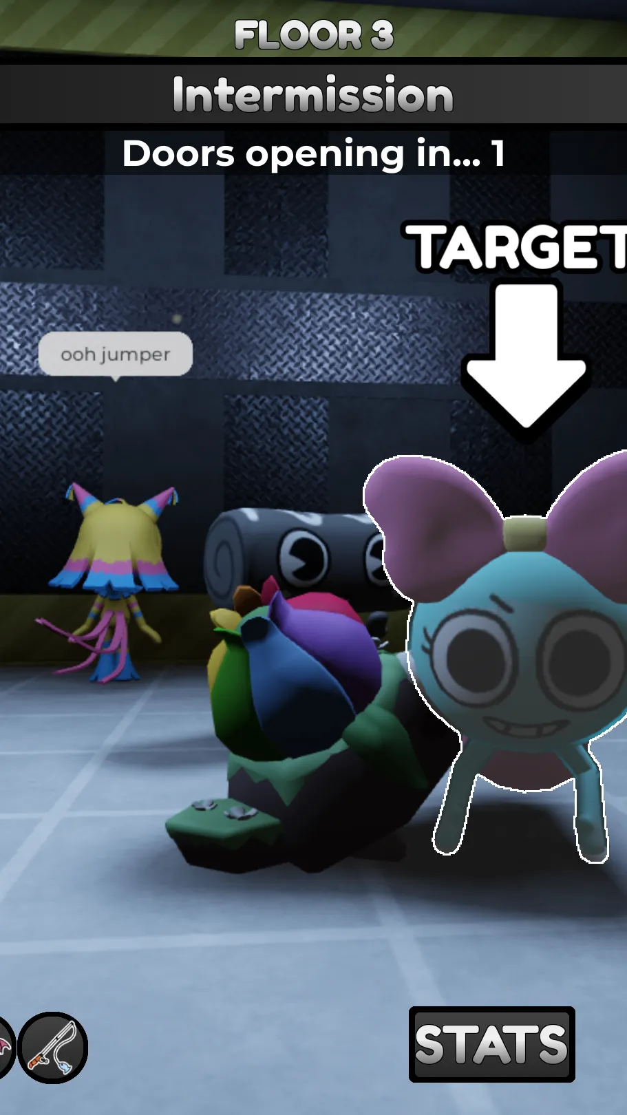 ai character: (!DANDYS WORLD!)  background