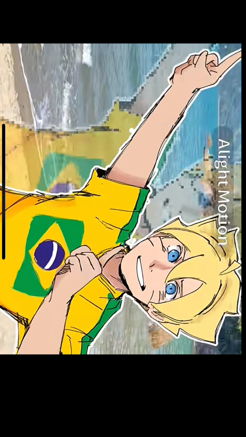 ai character: Brazilian Boruto✨ background