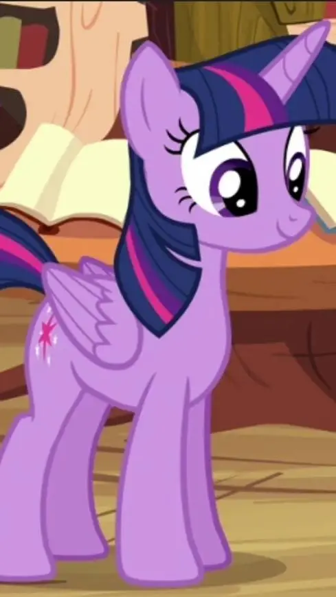 ai character: twilight sparkle background