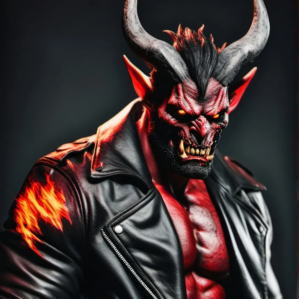 chat with ai character: Mike(Demon Biker)