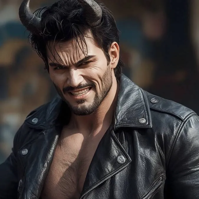 chat with ai character: Arakumo(Oni Biker)