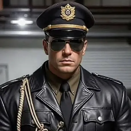 chat with ai character: Leatherman Officer