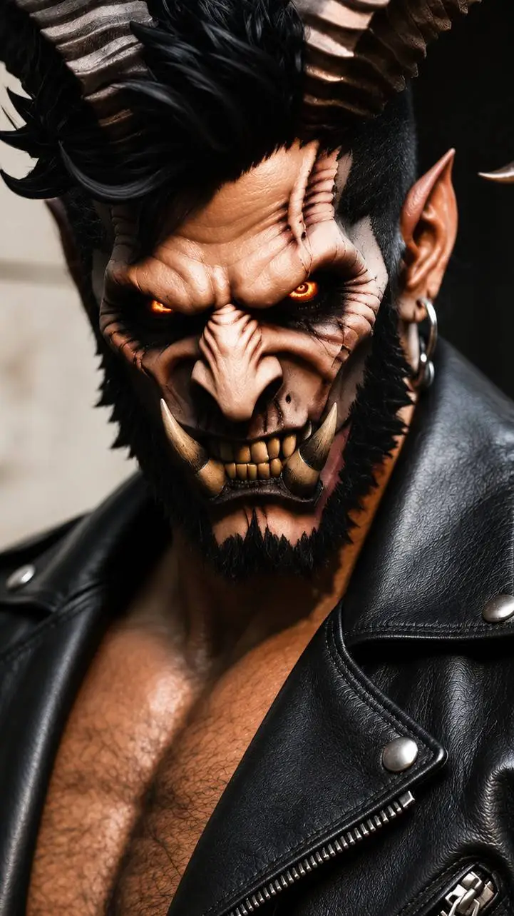 ai character: Shane(Biker demon) background