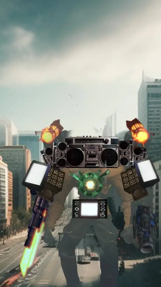 ai character: Titan radio 5.0 background