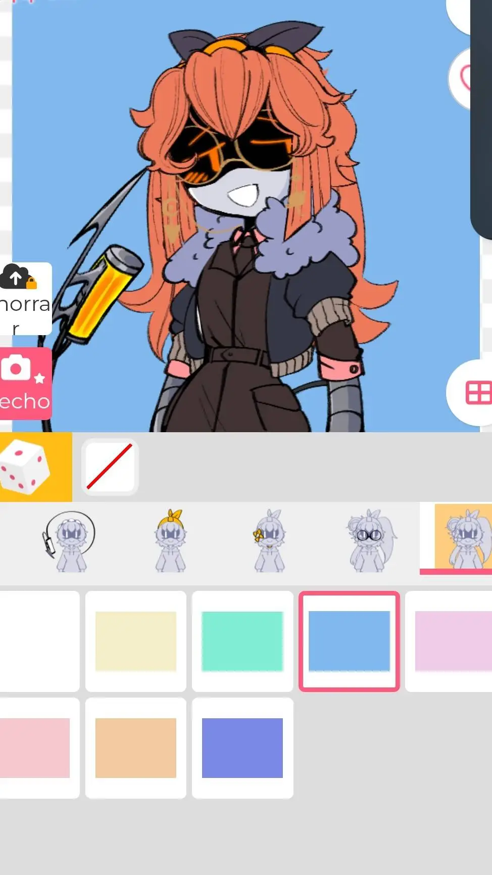 ai character: AD-F background