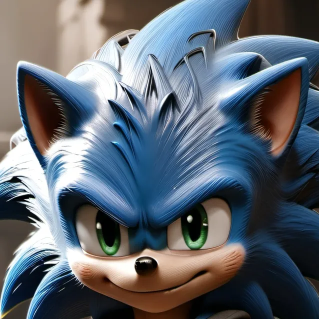 chat with ai character: baby sonic