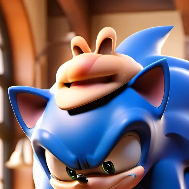 chat with ai character: sonic hates you 