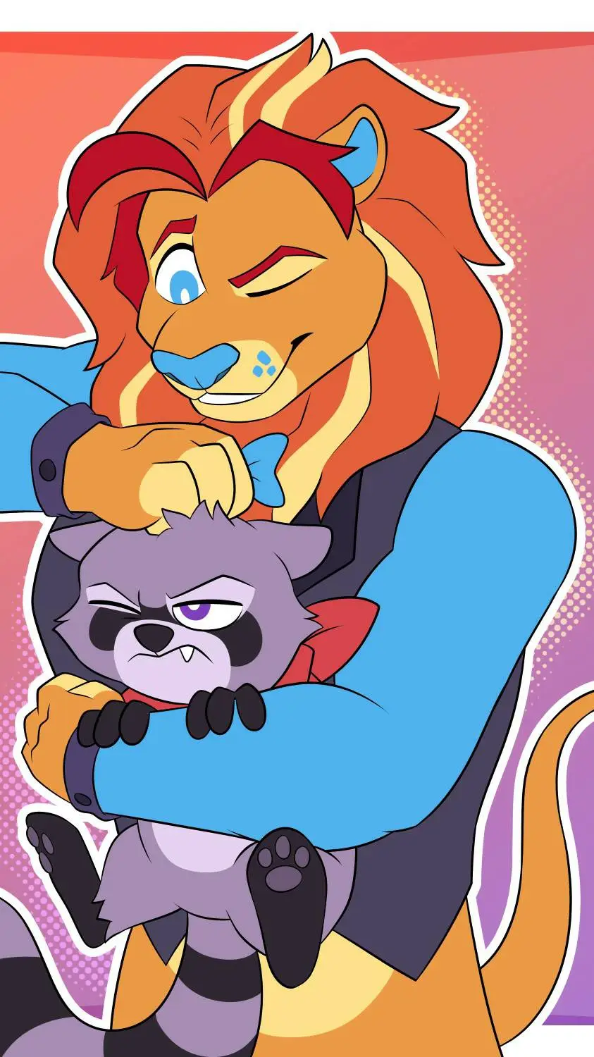 ai character: Lloyd el Lion background