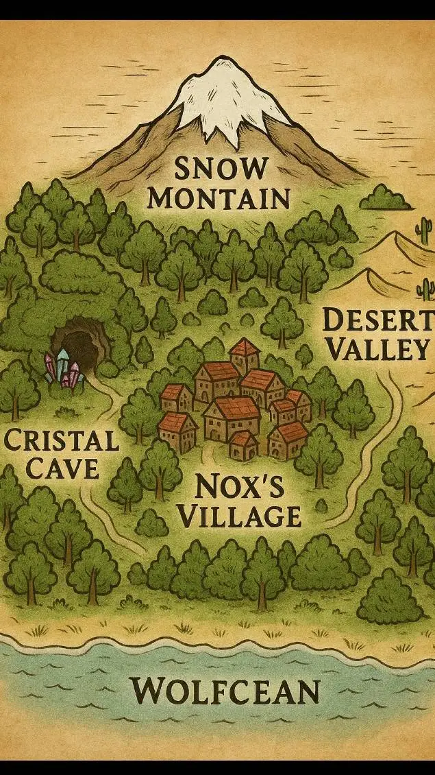 ai character: The Nox's World background