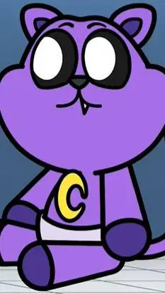 ai character: catnap baby  background