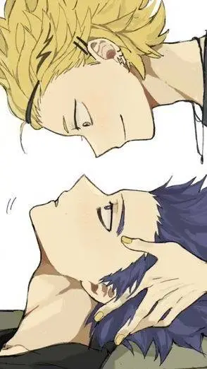 ai character: shinsou × denki background
