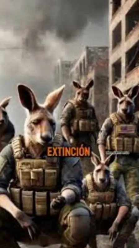 ai character: team canguro  background
