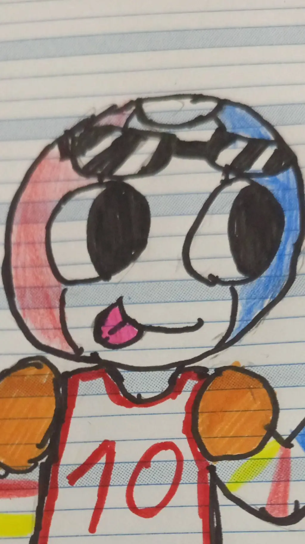 ai character: Bassie  background