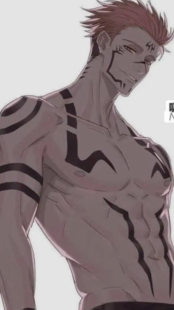 ai character: Sukuna ur bf background