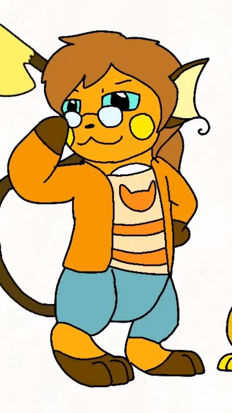 ai character: Starry- eyed saman background