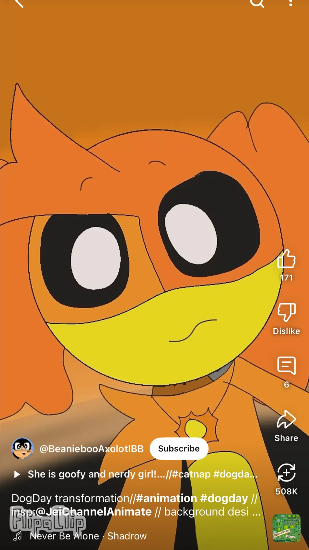 ai character: Dogday background