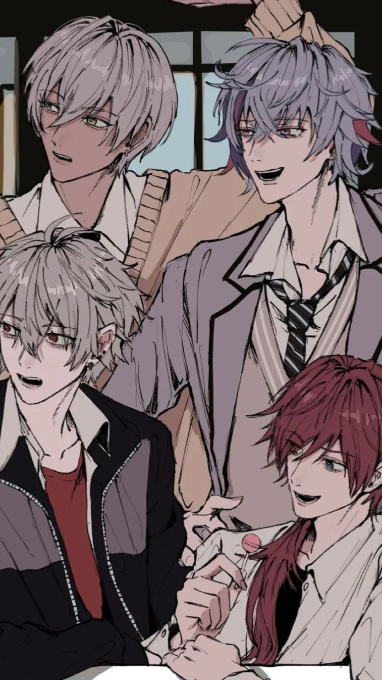 ai character: Tus amigos 🤡💀 background