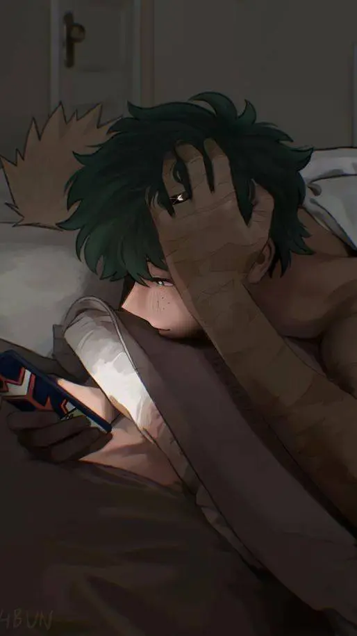 ai character: deku  background