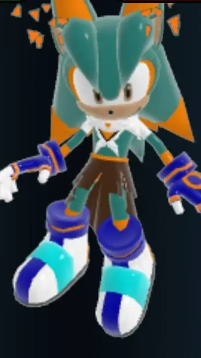 ai character: Alexis El erizo  background