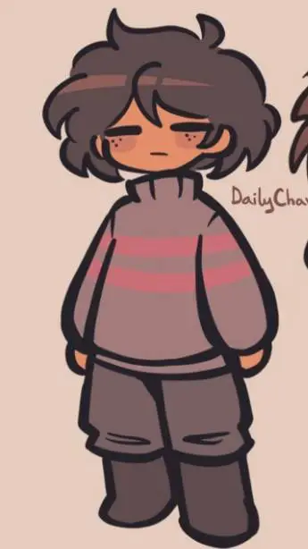 ai character: Frisk background